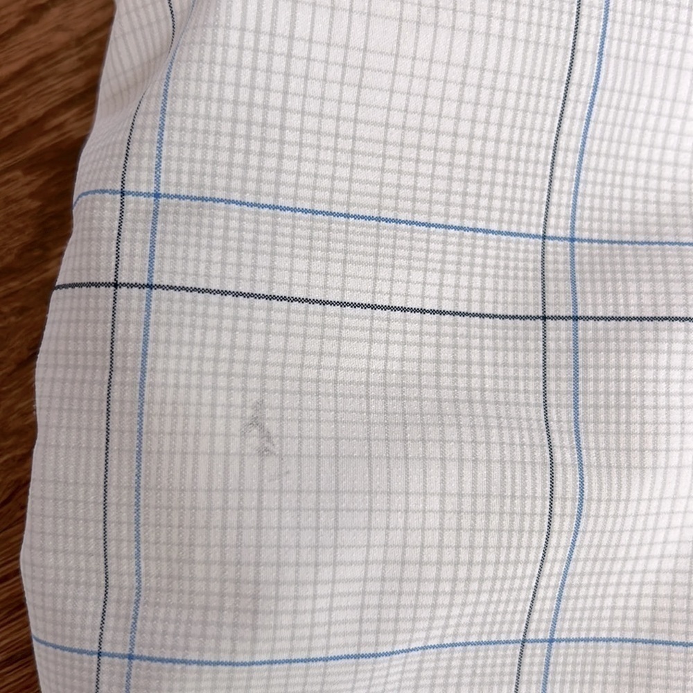 Slazenger White and Blue Plaid Golf Short size 36 - Picture 8 of 8